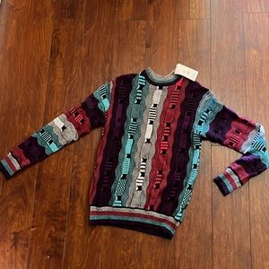 Multi colored sweater